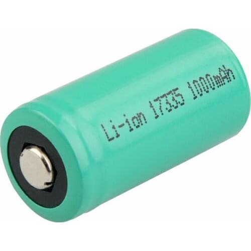 TrusFire CR123 17335 Rechargeable Lithium Battery 3.0 V 1100mAh Li-Ion Batteries Cells For Flashlight Security Camera And Toy
