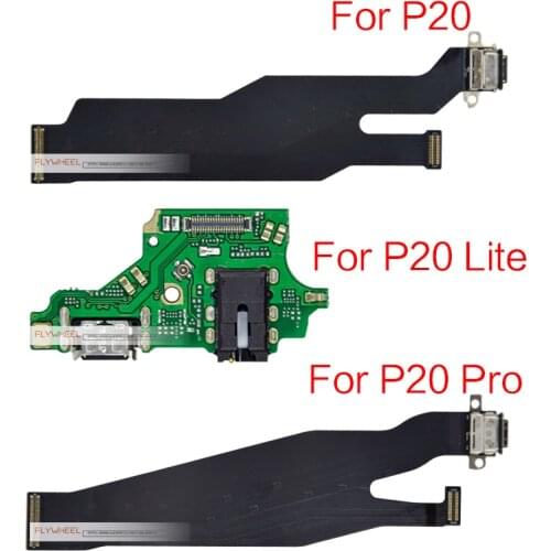 1pcs For Huawei P20 Lite P20 Pro USB Port Charger Charging Board Dock Plug Connector Flex Cable Replacement Parts