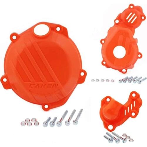 Motorcycle Clutch Guard Water Pump Cover Ignition Protector For SX-F EXC-F XCF 250 350 SIX DAYS Dirt Bike MX Motocross Enduro