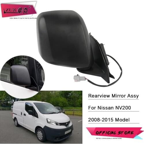 ZUK Outer Rearview Door Mirror Assy For NISSAN NV200 2010 2011 2012 2013 2014 2015 2016 2017 2018 5-PINS With Heated