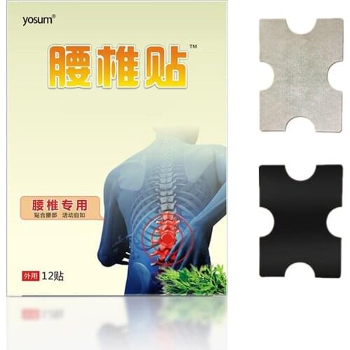 12 Pcs Moxa Moxibustion Relief Waist Pain Patch Wormwood Sticker Relieving Lumbar Disc Pain Arthritis Warming Meridians Plaster