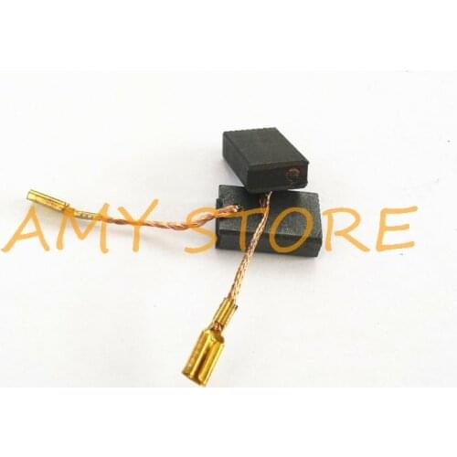 2PCS 5x10x15mm 0.19"x0.39"x0.59" Self-jump Motor Electric Hammer Replacement Power Tool Carbon Brush LF1