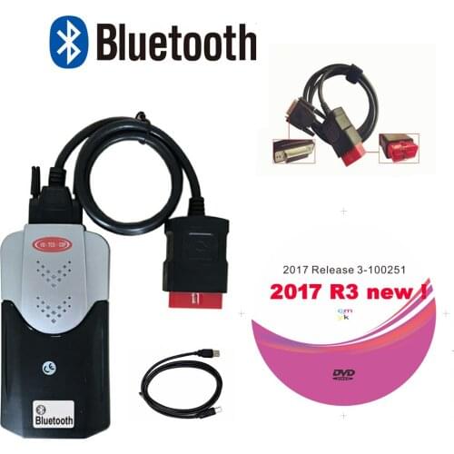 2021 Best Quality 2017.3 R3 keygen WOW CDP 5.0012.R2 vd ds150e cdp pro with Bluetooth for delphis car truck obd2 scanner tools