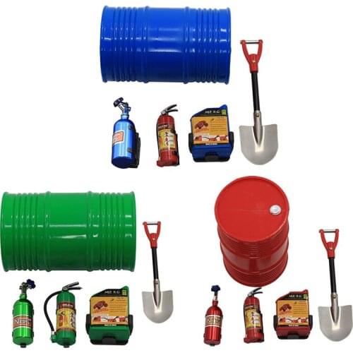 5Pcs 1/10 Rc Crawler Simulation Accessory Parts Model For Axial Scx10 Trx4 Rc Car Parts Toys For Children