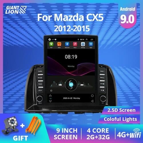 9'' IPS Car Radio For Mazda CX5 CX-5 CX 5 2012-2015 Car Multimedia Video Player Stereo Navigation Android 9.0 No 2din Dvd Player