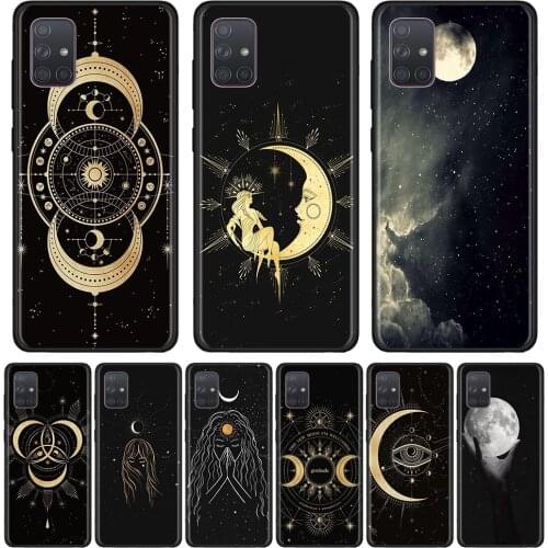 Witches Moon Tarot Mystery Totem Case for Samsung Galaxy A21S A51 A71 A70 A50 A30 A30s A20e A20 A10 A10s Silicon Cover Shell