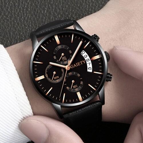 Gaiety Mens Stainless Steel Watch