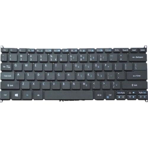 Laptop Keyboard For ACER TravelMate Spin B118-R B118-RN Black US United States Edition