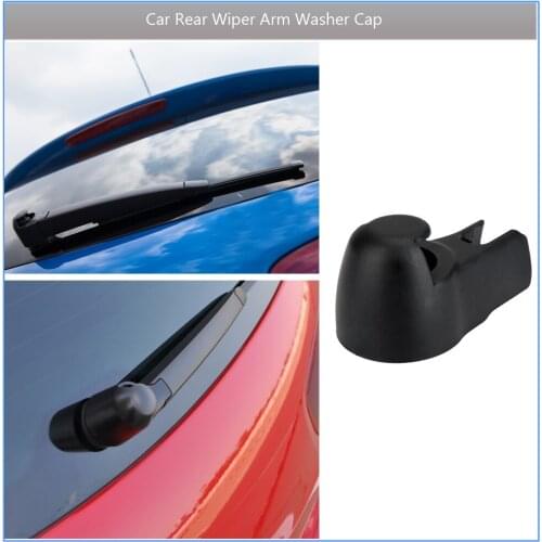 Professional Black Car Rear Wiper Arm Washer Cap Nut Cover for Seat IBIZA LEON ALTEA TOLEDO 5P0955435B Car Styling