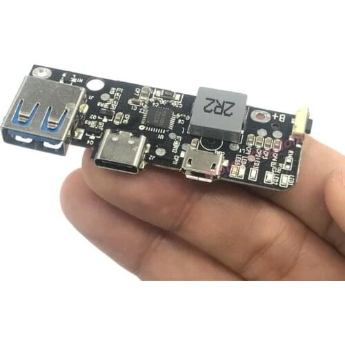Type-C Micro USB QC 3.0 Quick Charging Module 5V 6V 9V 12V Fast Charger module for 18650 Battery DIY Mobile Power bank