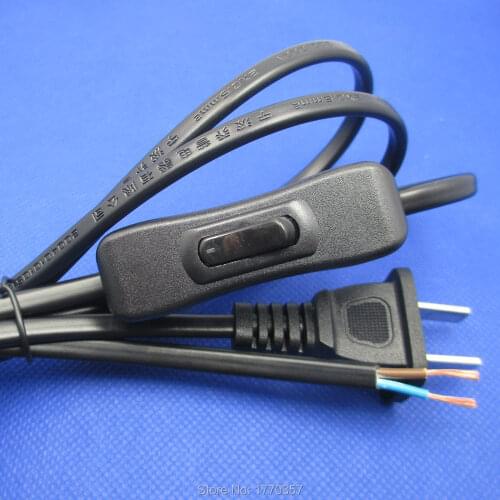 1 pcs switch line with 304 switch table desk lamp LED lights floor lamp universal switch line accessories lamp 1.8m