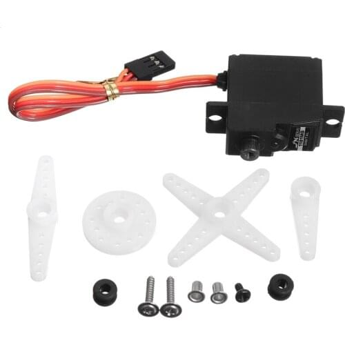 Upgrade Digital Servo Metal Steering Gear Pdi-1181Mg 17G 3.5Kg for Wpl Rc Car B1/16/24 C14/24 Helicopter Boat Airplane