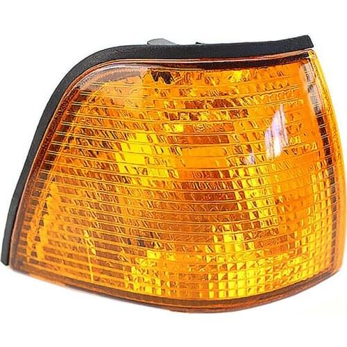 Front Right Turn Signal Lamp Shell Amber Corner Light Lens Fit for BMW E36 3 Series 2 Door Coupe/Convertible 318is M3 1992-1998