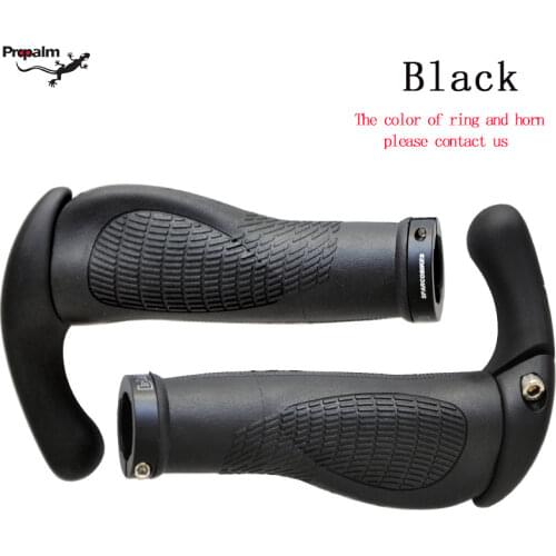 Propalm HY-1025-2BD Cycling Handlebar Grips Anti-Skid TPR Rubber Lockable Mountain Road Bike Handle Grip