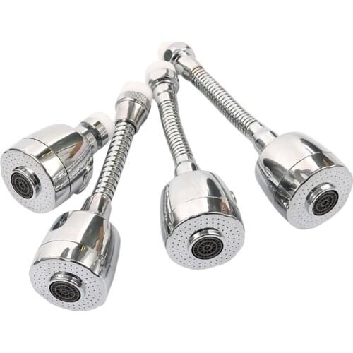 2 Modes 360 Rotatable Bubbler Water Saving High Pressure Faucet Extender Sprayer Water Tap Adapter Bathroom Kitchen Accessories