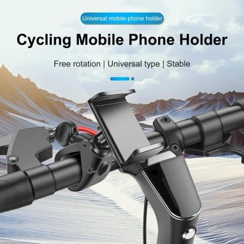 Adjustable Stable Mountain Bike Phone Anti-shake Holder Universal Ball Phone Rack Steady for Motor Cycle