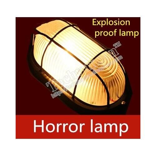 Secret room escape room prop Malfunction lamp Horror lamp Flashing light organ atmosphere of terror Explosion proof lamp props