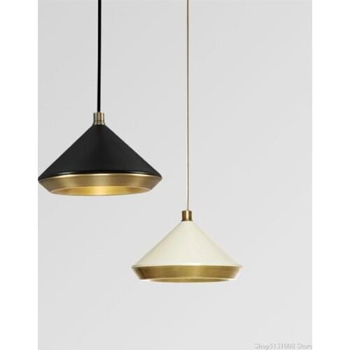 Nordic Shear Mini Pendant Light Simple Decor suspension metal Cafe Restaurant Bar Study Bedroom Bedside white pendant light