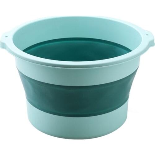 Foldable Footbath Massager Foot Washing Spa Pedicure Massage Soaking Tub Basin