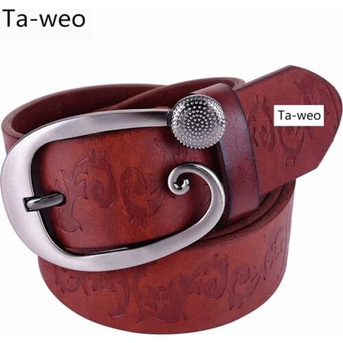 Ta-weo Women's Wide Belts