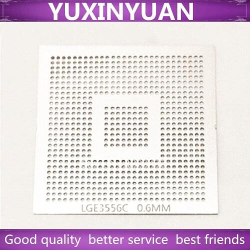 LGE3556C LGE3556 LGE3556CP LCD BGA 0.6MM solder ball chip size steel mesh steel mesh Template Stencil