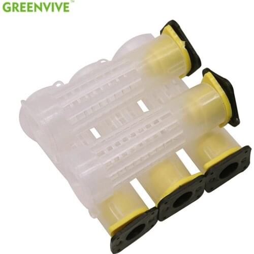 10PCS bee queen cages plastic protective cover cage cell box cup rearing new bees king tools beekeeper beekeeping set beekeeping