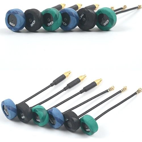 5.8GHz 2.2dBi RHCP Mini Pagoda Antenna MMCX Connector UFL Connector for FPV RC Airplane only 3g