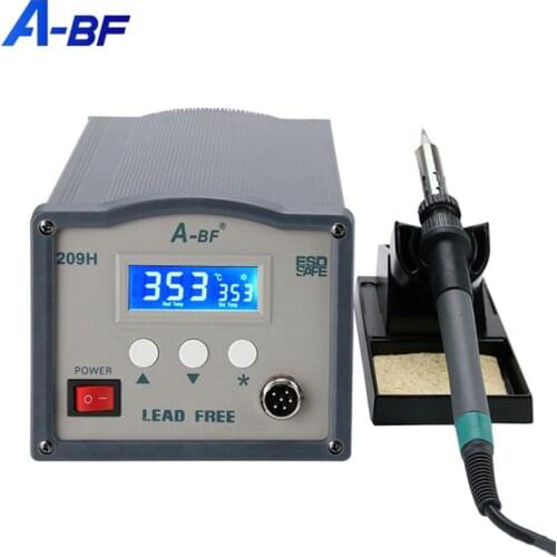 A-BF High Frequency Soldering Station Quick 250W Digital Rework Station 220V BGA ESD Lead Free Welding Tool Kit 203H 205H 209H