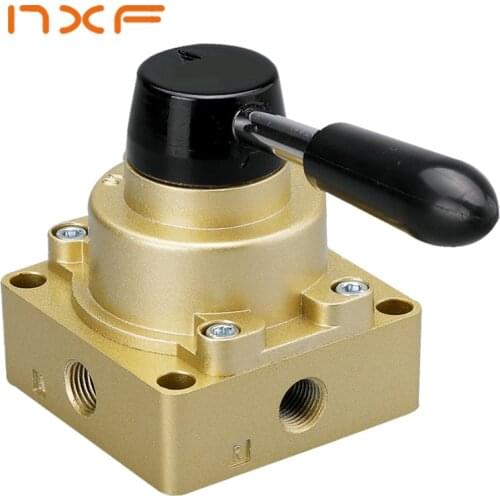 Pneumatic cylinder hand rotary valve Hand valve HV-02 03 04 HV200D B K34R6 4HV210-08