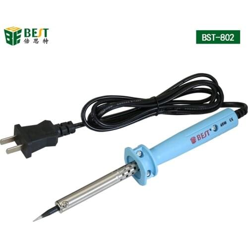 BST-802 Free shipping 30W 40W 60W 220V Electric Welding Solder Soldering Iron US and EU US Standard Plug