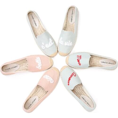 Espadrilles Fashion Womens Flats Shoes Flat 2021 Zapatillas Mujer Casual Sapatos With Cool Thick-soled Fisherman