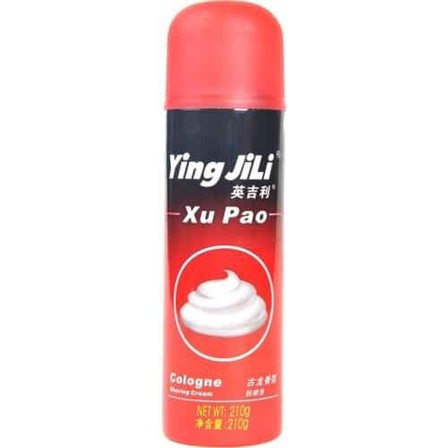 Shaving Cream Hair Removal Solution for Men Rich Moisturizing Foam Lather 210g