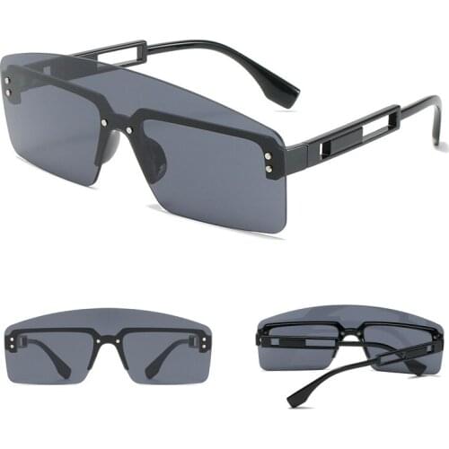 2021 new sunglasses trendy fashion one-piece sunglasses women colorful ocean film fashion modern street driving glasses