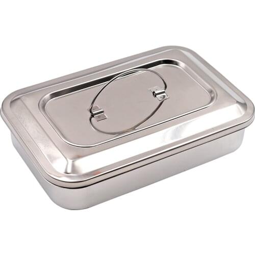 Stainless steel Veterinary needle box metal moxibustion box breeding apparatus Livestock Tools Farm Equiments
