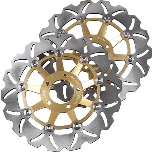 Motorbike Front Brake Disc Rotors for Suzuki GSF250 GSF400 FSF1200 BANDIT /GS400 /GS500E /GS500F/RF900 /GSX1200 Gold