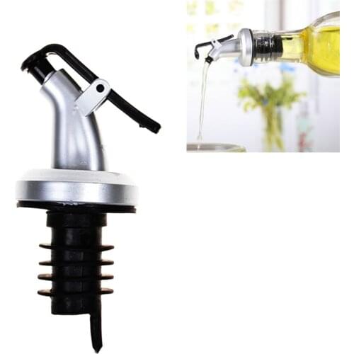 Wine Pourer Home Kitchen Olive Oil Sprayer Liquor Dispenser Wine Pourers Flip Top Stopper Kitchen Tools Wine oil Stoppers