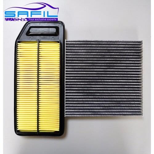 CABIN FILTER+ air filter suitable for 2003-2008 Honda Accord 7 2.0 2.4 OEM:17220-RAA-A00 80292-SDG-W01