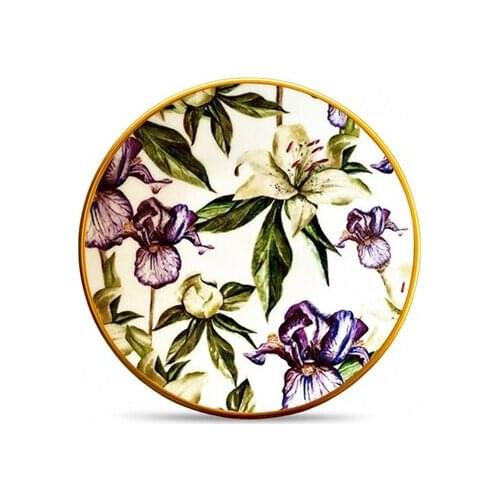 Adel Cake Plate 6 Pieces 21 Cm Wild Flowers