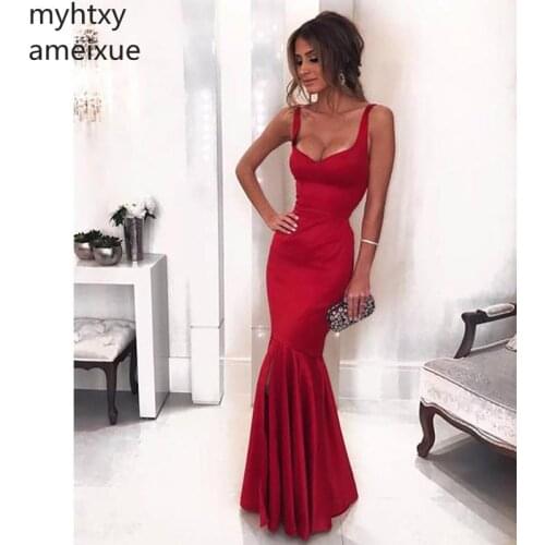 Simple Sexy Evening Dresses Mermaid Floor Length Sweetheart Sleeeveles Prom Dressess Ruched Evening Gowns Custom Made