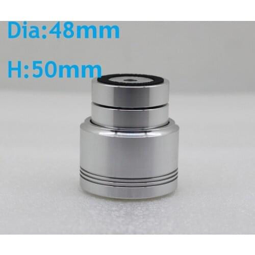 4 PCS New Update Maglev Dia48 H50 Audio Amplifier Feet Shock-absorbing Foot Magnetic Suspension Machine Chassis Enclosure DIY