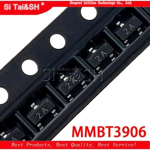100PCS MMBT3906 Original Integrated circuit parts MMBT3906LT1G MMBT3906 2N3906 SOT23