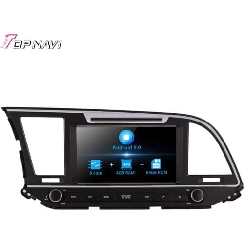8'' Octa Core Android 9.0 Car Radio GPS Navigation For HYUNDAI ELANTRA /AVANTE /MD 2016- Stereo Car DVD Multimedia player 2Din
