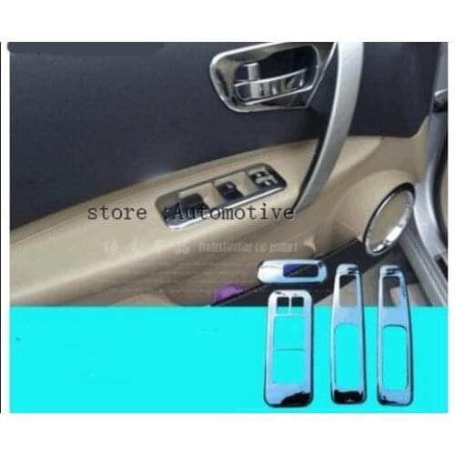 Armrest trim The inner door handle trim sequins for Nissan Qashqai J10 2006-2012