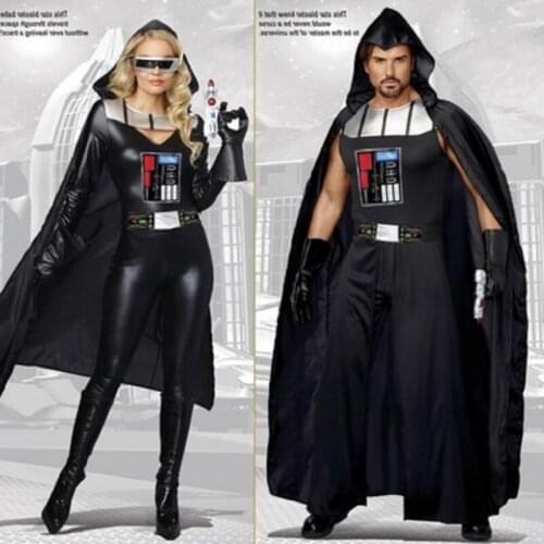 Halloween Costume Medieval Black Warrior Cape Hooded Cloak Costume Party Adult Cosplay Props Costume