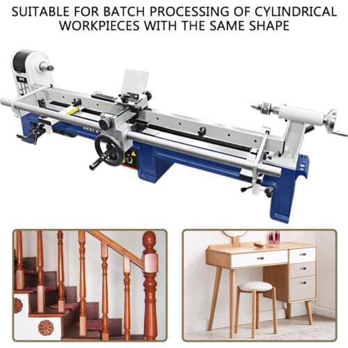 Woodworking lathe profiling bracket stair column armrest table and chair leg template processing tool holder guide rail