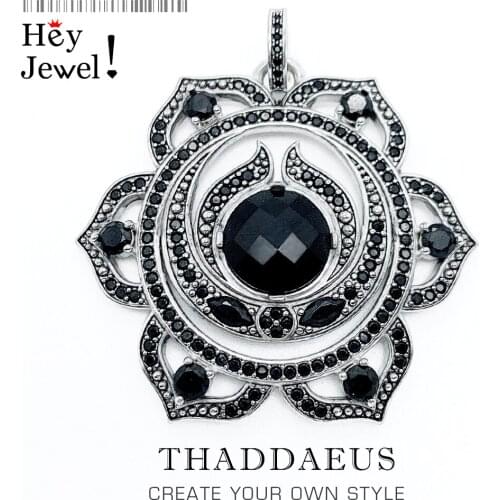 Pendant Black Splenic Chakra Swadhisthana,2020 New Jewelry 925 Sterling Silver Accessories Eroticism & Enthusiasm Gift For Women