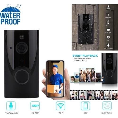 Multifunction Home Wifi Smart Wireless Security Doorbell Visual Intercom Recording Video Kits Ome Security System Smart Product