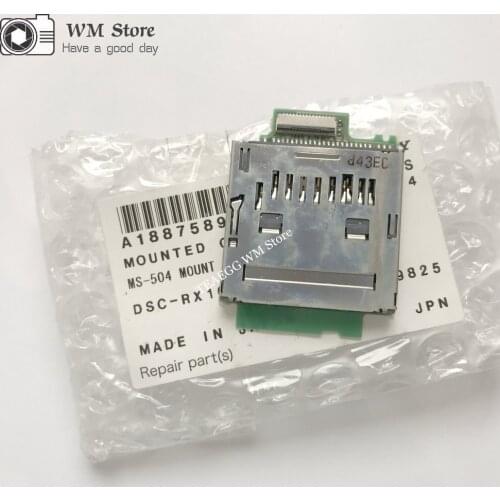 NEW RX100 Card Slot Board Reader Card Board A1887589A For Sony DSC-RX100 Camera Replacement Unit Repair Part