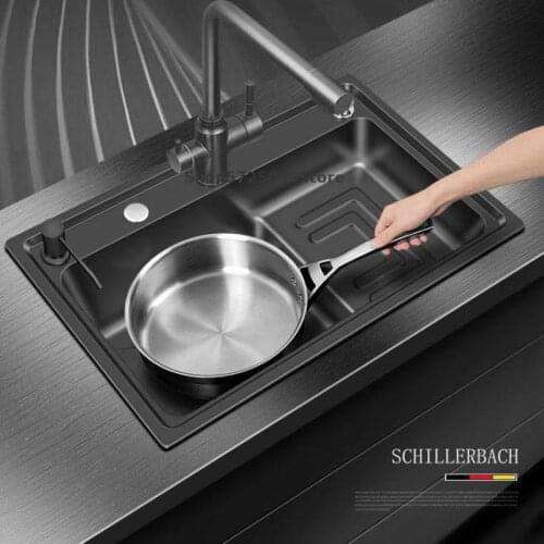 Single Sink Stepped Sink Kitchen Sink Nano Sink Sink Large Single Sink