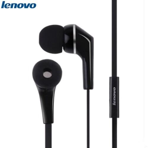 Original Lenovo In-ear Headset Earpieces 3.5mm Wire Earphone With Microphone For VIBE P2 P1 K3 K520 S5830 Redmi Note 8 8T 8 Pro
